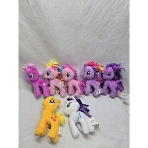 MY LITTLE PONY 2014 HASBRO FunriseCorp Assorted Stuffed Animal Lot Of 7